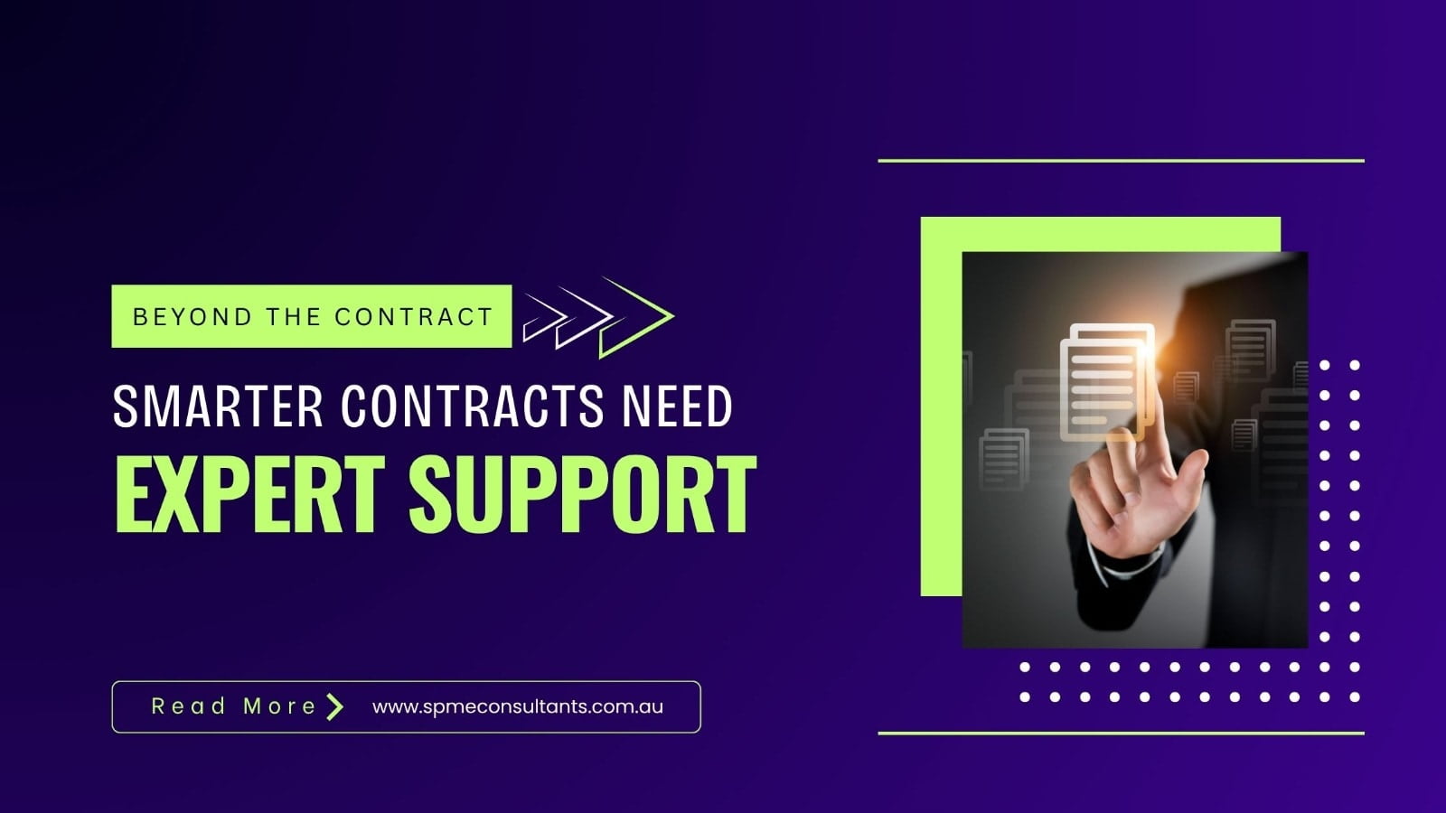 smarter contract need expert support